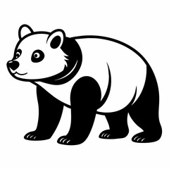 illustration of cartoon rhino Vector Illustration