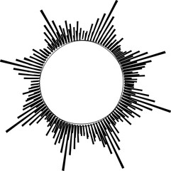 Digital audio tune frequency background for entertainment concert