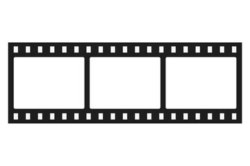 Slide film png frame, transparent design