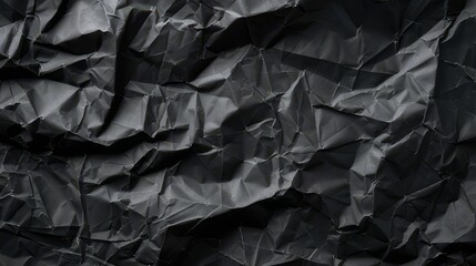 Textured Black Paper Surface