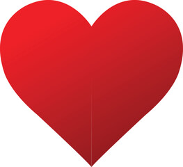 red heart illustration