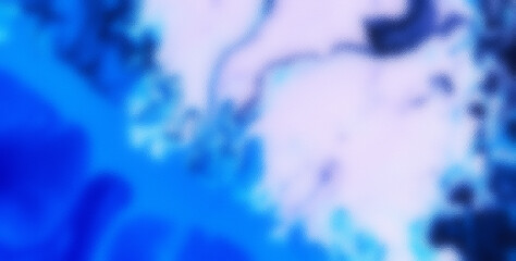 Contemporary Blue Fluidity: Abstract Glass Effect Design