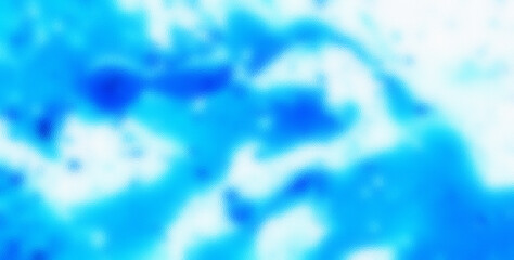 Contemporary Blue Fluidity: Abstract Glass Effect Design