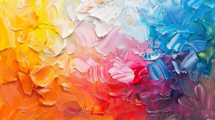Abstract oil paint background. Oil paints on canvas. Multicolored background. Abstract background. International Colour Day