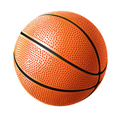 Fototapeta premium basketball ball isolated on white