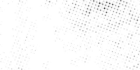 vector Descending Black Stars Pattern