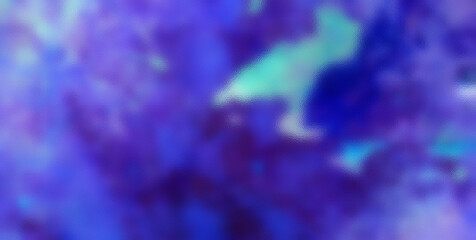 Surreal Blue Luminosity: Abstract Glass Background