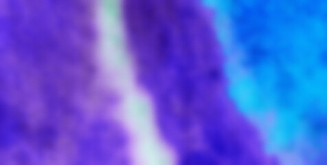 Surreal Blue Luminosity: Abstract Glass Background