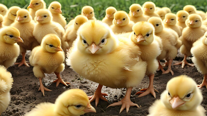 baby chicken and chicks