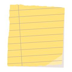 Yellow square paper note social ads template transparent png