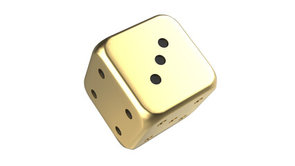 Casino dice Black