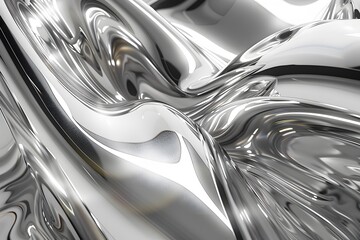 Close Up View of Metal Object. Generative AI