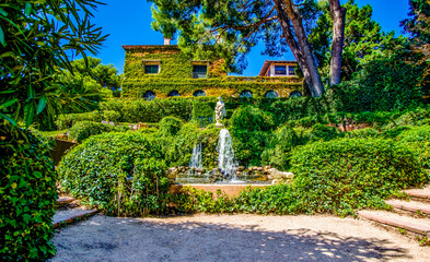 Clotilde Gardens in Lloret de Mar, Spain