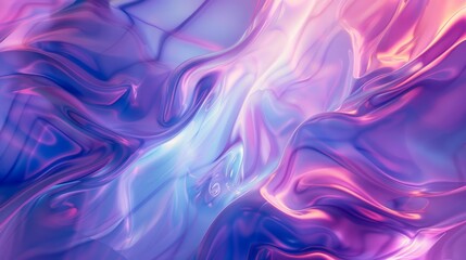 Fototapeta na wymiar Abstract background. Colorful twisted shapes in motion. Digital art for posters, flyers, banner backgrounds, and design elements. Soft textures on an purple and blue color background