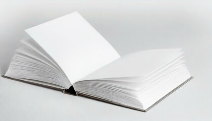 Fototapeta premium Square Catalogue Display Mockup on White Paper Background