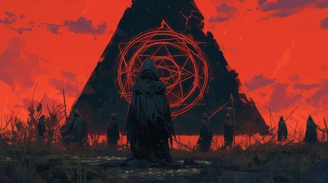 satan and his worshipers