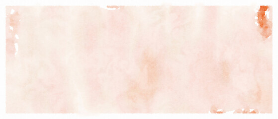 Orange watercolour paper texture abstract background