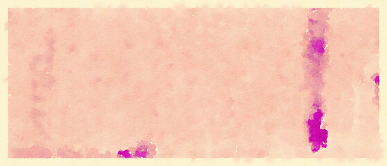 Pink watercolour paper texture abstract background