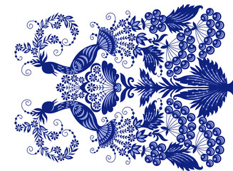 Textile and digital seamless pattern design