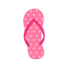 Summer Slipper Illustration
