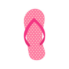 Summer Slipper Illustration