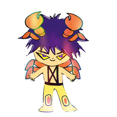 Crab Animal Boy