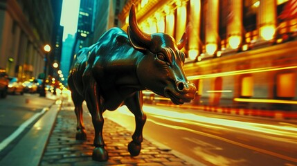 A striking image of market volatility