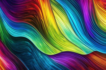 Fototapeta premium Abstract image by a stock photographer, featuring a vibrant glass-style background. Its unique design and color palette make it perfect for various creative projects.