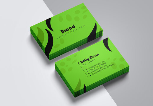 Business Card Design Layout