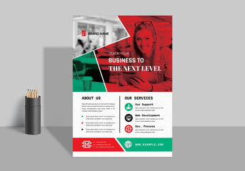 Business Flyer Template Layout