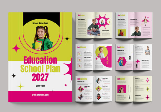 Education School Plan Layout