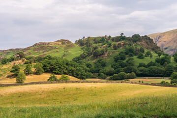 Landscape in the Lake District near Thirlmere, Cumbria, UK