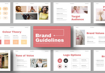 Minimal Brand Guideline Presentation Template