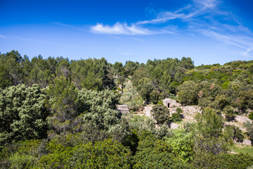 La combe des bourguignons &agrave; Marguerittes