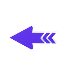 Arrow And Symbol 3D Icon
