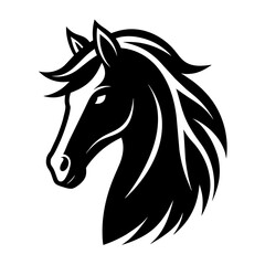 horse head silhouette