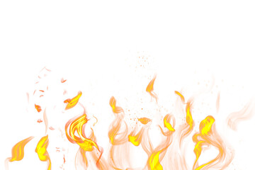 Png fire flame design element