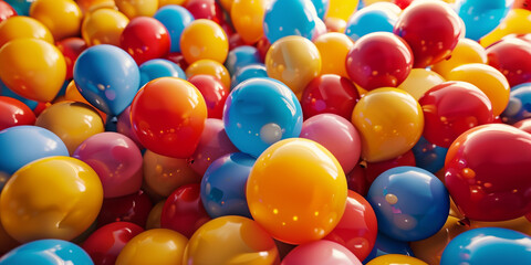Palloncini colorati per una festa.