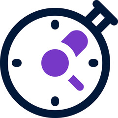 Obraz premium stopwatch icon. vector mixed icon for your website, mobile, presentation, and logo design.