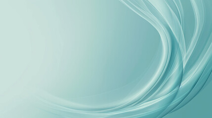corporate background, copy space, a sense of movement and ease style, clean and clear, deep gradient Cyan Colors and Gradient Colors scheme