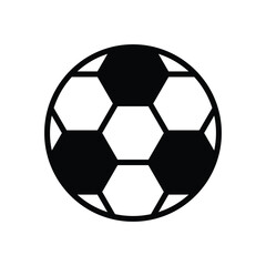 Obraz premium Football vector icon