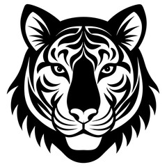 tiger head tattoo