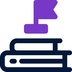 Obraz premium knowledge icon. vector dual tone icon for your website, mobile, presentation, and logo design.