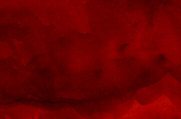 Abstract red watercolor background texture