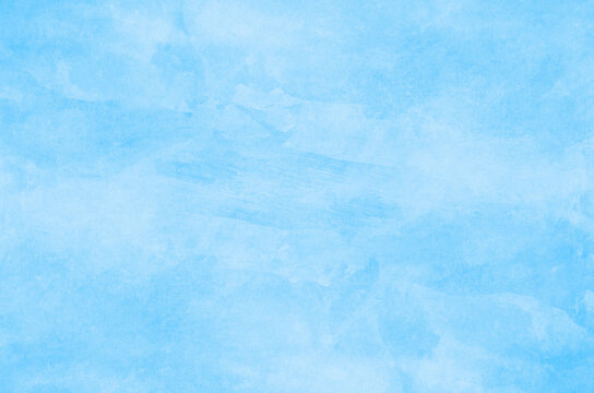 Abstract blue watercolor background texture