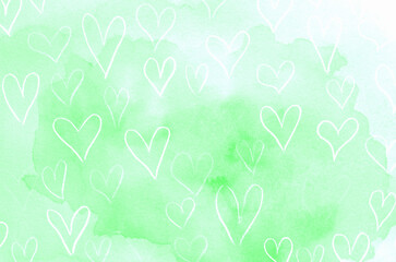Abstract Valentine's Day hearts. Background texture.
