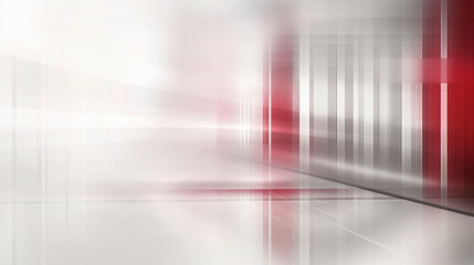 corporate background, copy space, TechInspired style, clean and clear, deep gradient Silver Colors and Crimson Colors scheme
