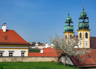 Wallfahrtskirche Mariahilf, Paulinerkloster, Dreiflüssestadt Passau, Niederbayern, Bayern,...