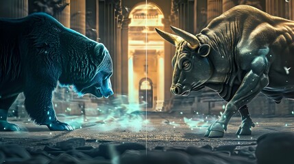 Market Dynamics: The Bear and Bull Showdown