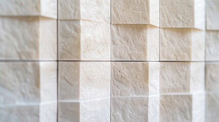 Tiles and Wall Texture in Building Design. A close up, shades of beige color, marble wall.